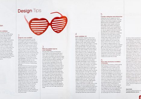 magazine spread from original Ventilation article